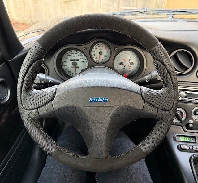 Gebraucht Fiat Barchetta 131 PS (96 kW) 2000 Schwarz Cabrio