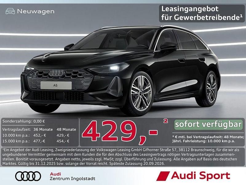 Mythosschwarz Neu 2025 Audi A5 Sport Coupé | 53.950 € (Superpreis) - Bild 1/3