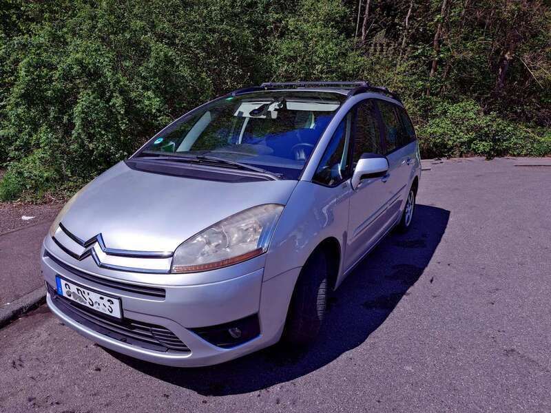 Silber Gebraucht 2008 Citroën Grand C4 Picasso Tendance Van / Kleinbus | 3.600 € (Fairer Preis) - Bild 1/4