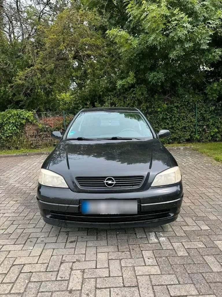 Gebraucht Opel Astra 101 PS (74 kW) 1999 Schwarz Kleinwagen