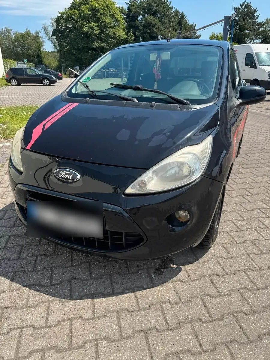 Gebraucht Ford Ka 69 PS (50 kW) 2011 Schwarz Kleinwagen