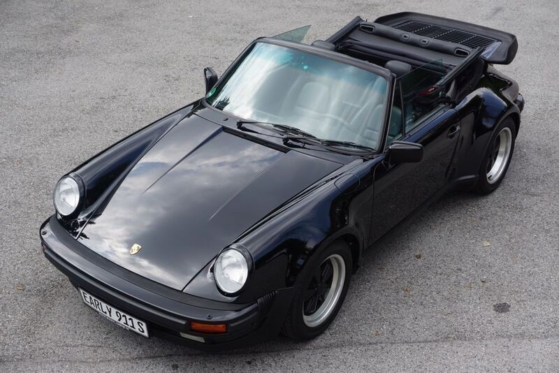 Schwarz Gebraucht 1989 Porsche 930 Cabrio | 250.000 € - Bild 1/4