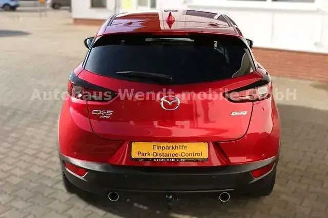 Gebraucht Mazda CX-3 Exclusive-Line 150 PS (110 kW) 2019 Rot SUV