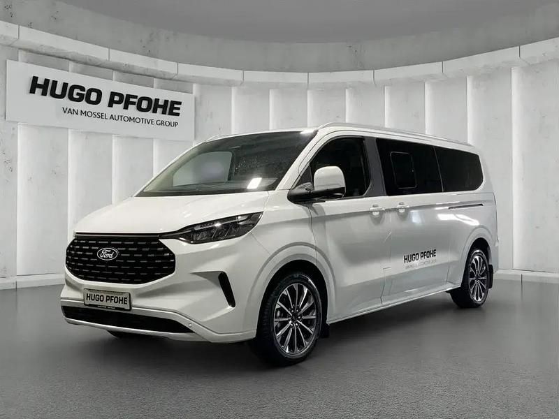 Frozen white uni (weiß) Gebraucht 2025 Ford Tourneo Custom Titanium X Van | 68.550 € - Bild 1/4