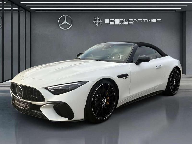 Weiß Gebraucht 2023 Mercedes SL63 AMG AMG Cabrio | 129.950 € (Guter Preis) - Bild 1/3