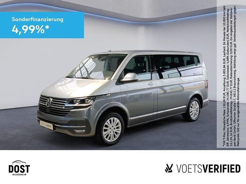 Silber Gebraucht 2020 VW Multivan Generation Six Van | 41.930 € (Teuer) - Bild 1/4