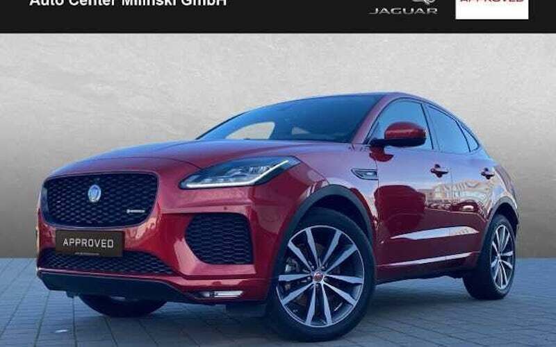 Rot Gebraucht 2020 Jaguar E-Pace R-Dynamic SUV | 31.900 € (Fairer Preis) - Bild 1/4