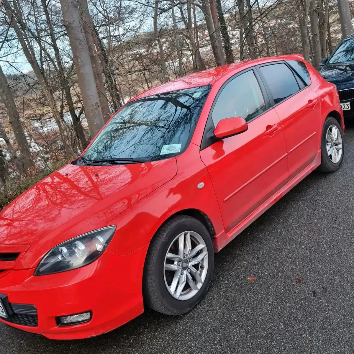 Gebraucht Mazda 3 143 PS (105 kW) 2007 Rot Limousine