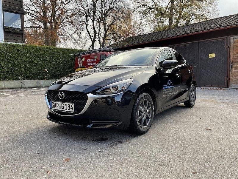 Schwarz Gebraucht 2020 Mazda 2 Kizoku Kleinwagen | 13.290 € (Guter Preis) - Bild 1/4