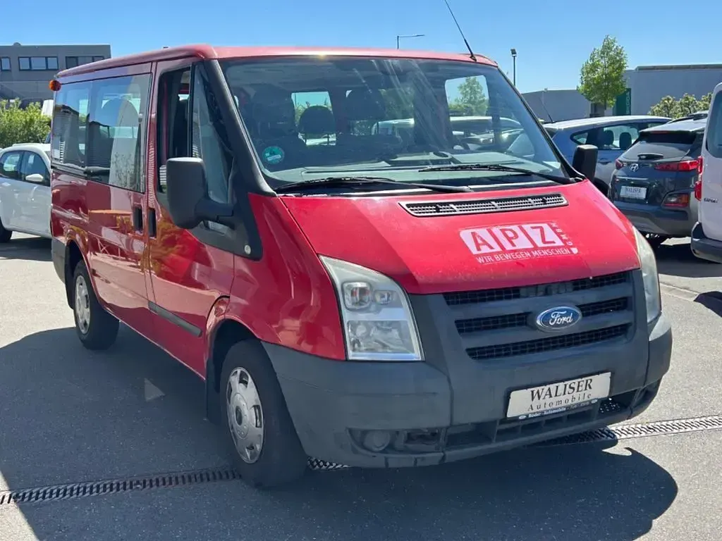 Usata Ford Transit 86 CV (63 kW) 2009 Rosso Station wagon
