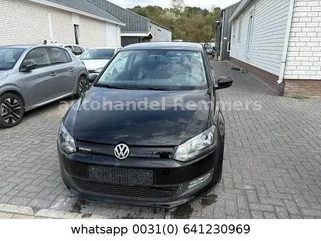 Gebraucht VW Polo Trendline 75 PS (55 kW) 2011 Schwarz Kleinwagen