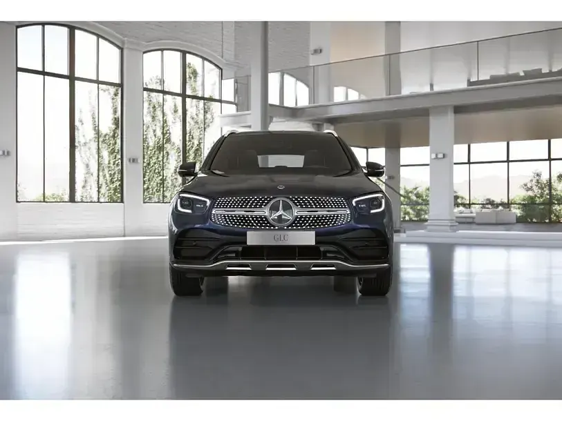 Gebraucht Mercedes GLC300de AMG 306 PS (225 kW) 2021 Blau SUV