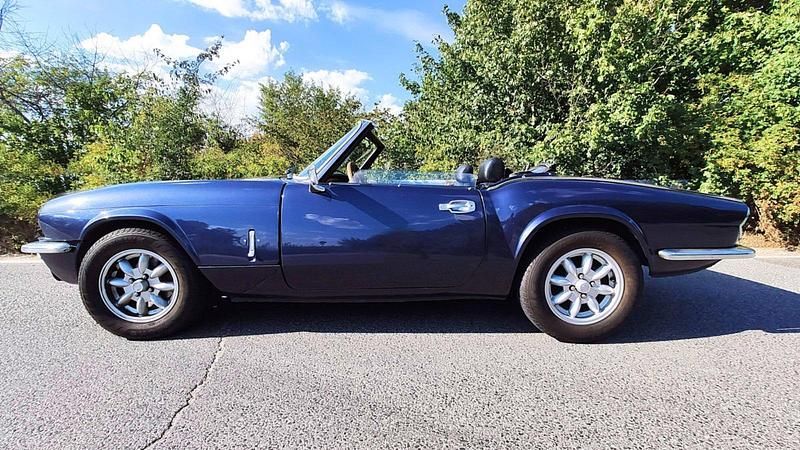 Gebraucht Triumph Spitfire 69 PS (50 kW) 1973 Blau Cabrio