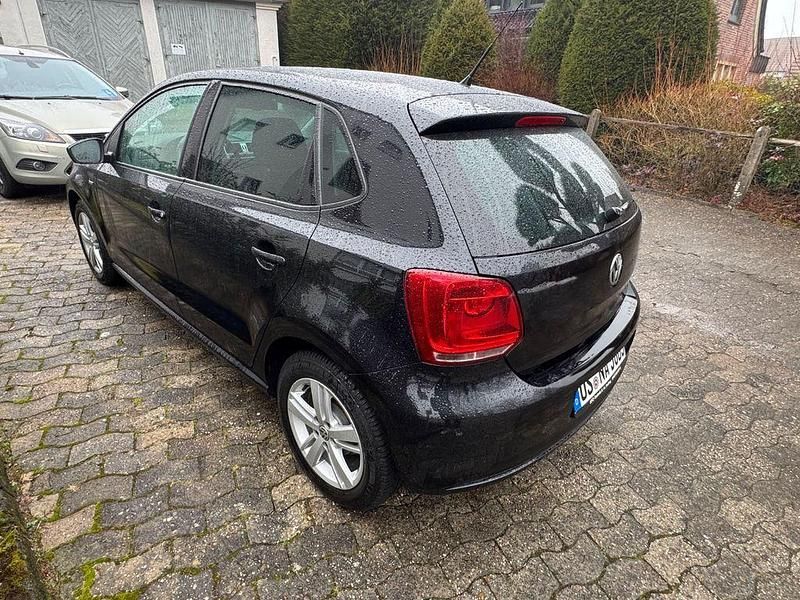 Gebraucht VW Polo Trendline 69 PS (50 kW) 2012 Schwarz Kleinwagen