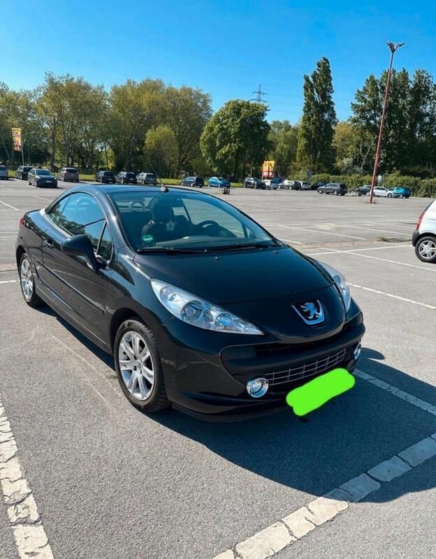 Schwarz Gebraucht 2009 Peugeot 207 CC Filou Cabrio | 3.500 € (Guter Preis) - Bild 1/4