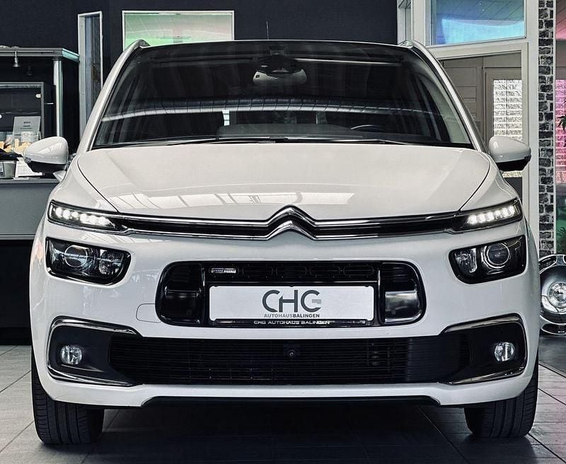 Gebraucht Citroën Grand C4 Picasso Shine 131 PS (96 kW) 2017 Lack weiss banquise/flach stan Van / Kleinbus
