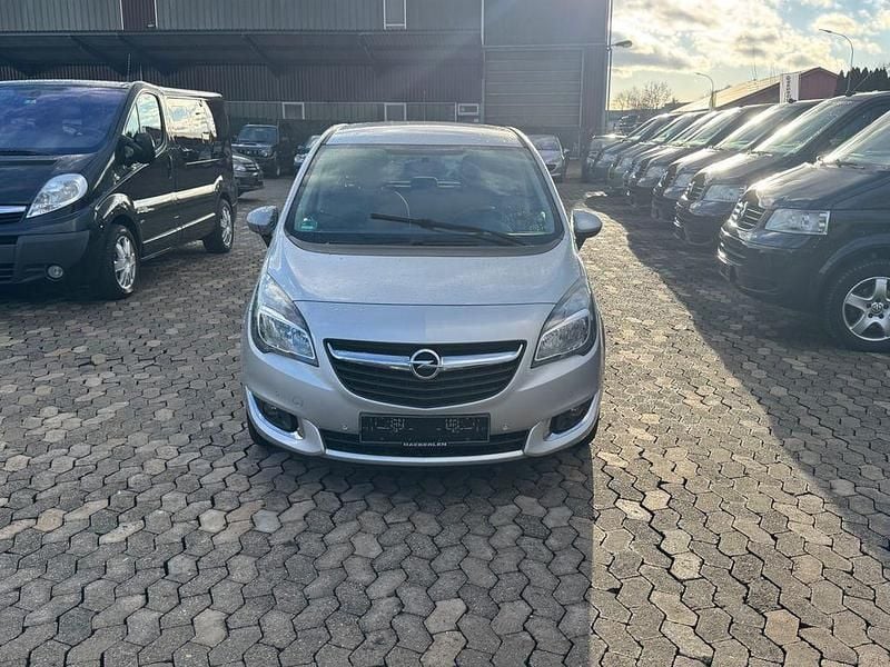 Gebraucht Opel Meriva drive 110 PS (80 kW) 2016 Silber Van / Kleinbus