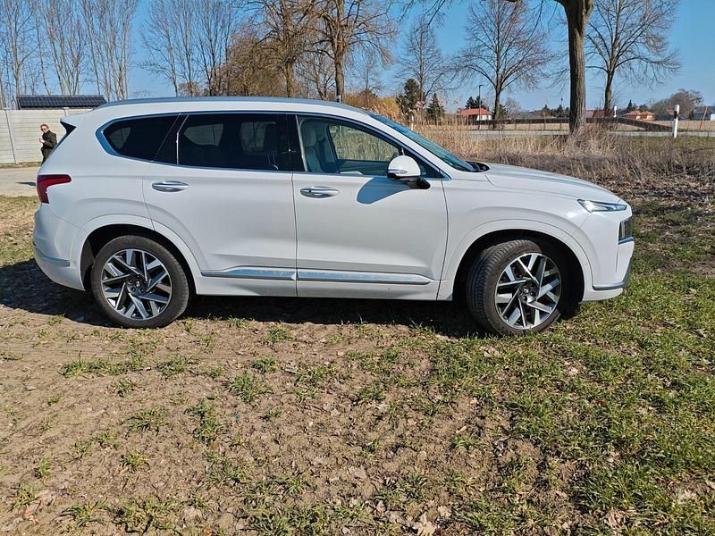 Gebraucht Hyundai Santa Fe Prime 201 PS (147 kW) 2021 Weiß SUV