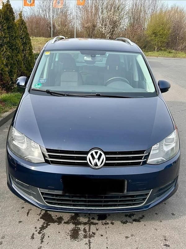 Gebraucht VW Sharan 137 PS (100 kW) 2011 Blau Van / Kleinbus