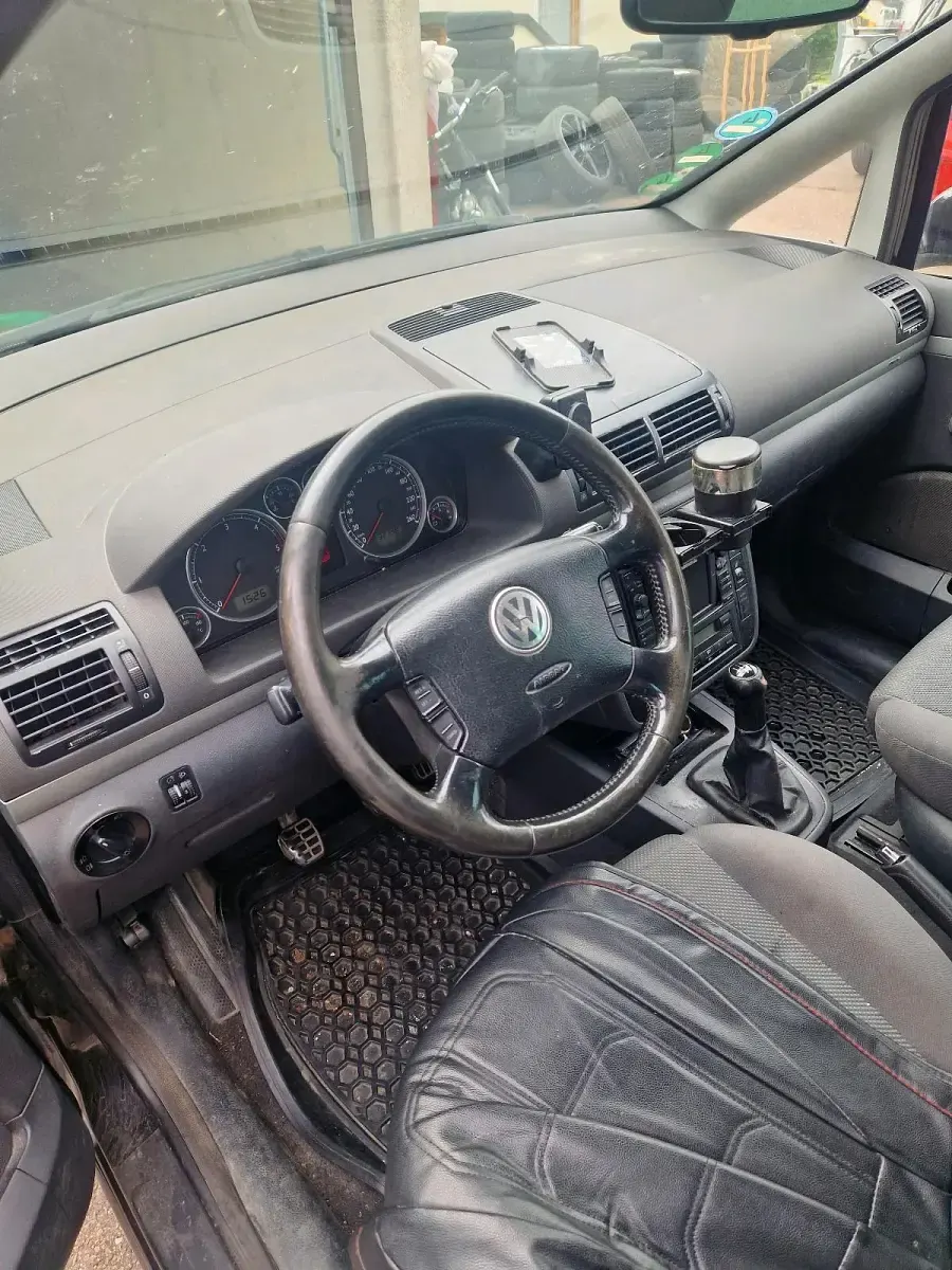 Gebraucht VW Sharan 140 PS (102 kW) 2007 Schwarz Van / Kleinbus