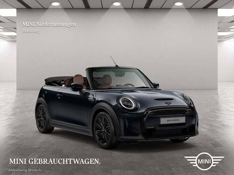 Blau Gebraucht 2022 Mini Cooper S Cabriolet Cabrio | 32.408 € (Fairer Preis) - Bild 1/3