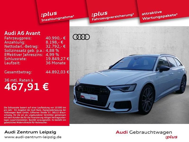 Weiß Gebraucht 2021 Audi A6 Sport Kombi | 39.990 € (Fairer Preis) - Bild 1/3
