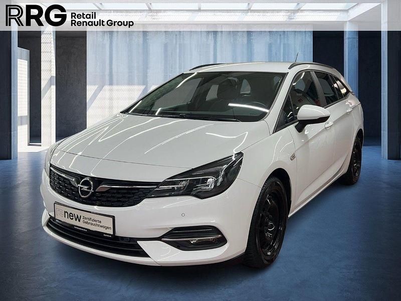 Weiß Gebraucht 2021 Opel Astra Business Edition Kombi | 12.911 € (Fairer Preis) - Bild 1/3