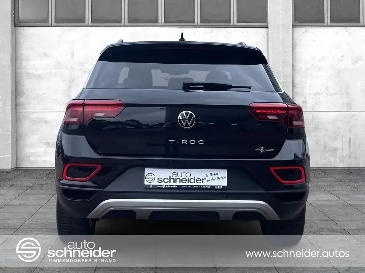 Gebraucht VW T-Roc Life 110 PS (80 kW) 2023 Schwarz SUV