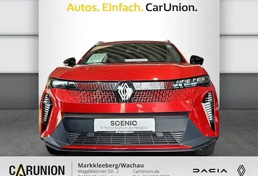 Ny Renault Scenic E-Tech Evolution 125 kW (170 HK) 2025 Rød SUV