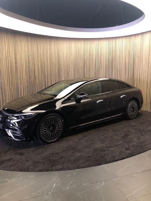 Schwarz Gebraucht 2023 Mercedes EQS450+ Limousine | 96.000 € - Bild 1/4