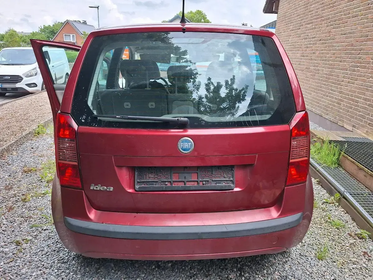 Gebraucht Fiat Idea 2004 Rot Van / Kleinbus