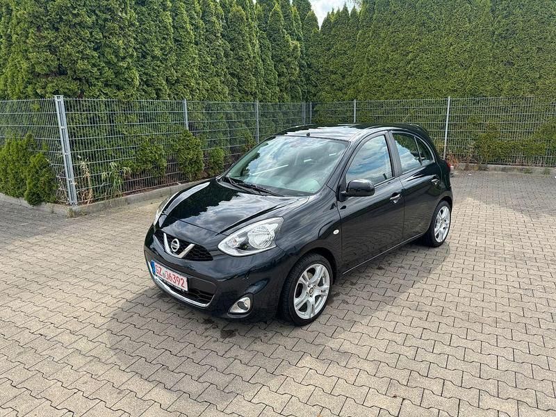 Schwarz Gebraucht 2014 Nissan Micra Acenta Kleinwagen | 4.250 € (Guter Preis) - Bild 1/4