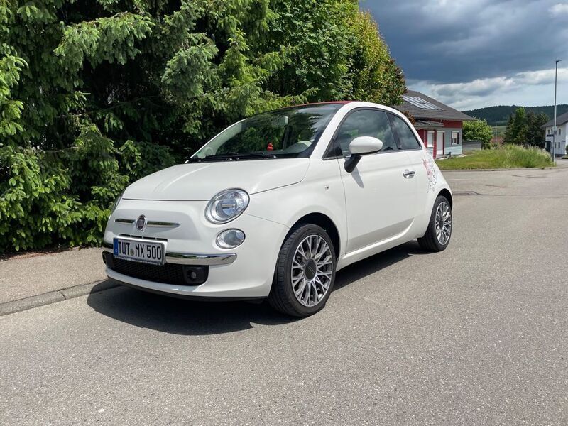 Weiß Gebraucht 2011 Fiat 500C Lounge Cabrio | 6.999 € (Fairer Preis) - Bild 1/4