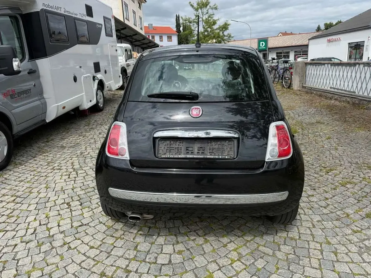 Gebraucht Fiat 500 Lounge 69 PS (50 kW) 2013 Schwarz Kleinwagen