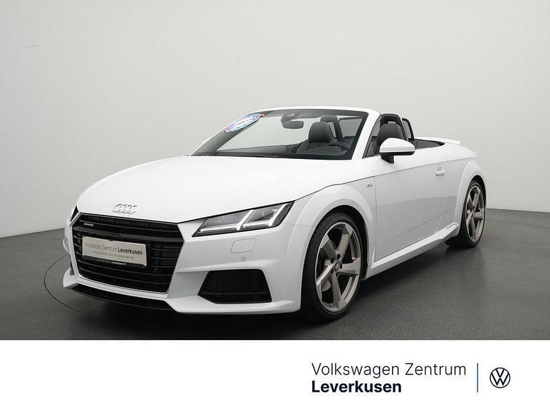 Gebraucht Audi TT Roadster S-Line 230 PS (169 kW) 2018 Schwarz / gletscher weiss (metallic) Cabrio