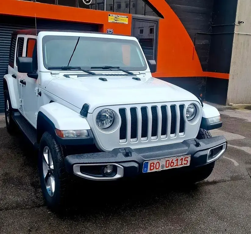 Gebraucht Jeep Wrangler Sahara 272 PS (200 kW) 2020 Weiß SUV