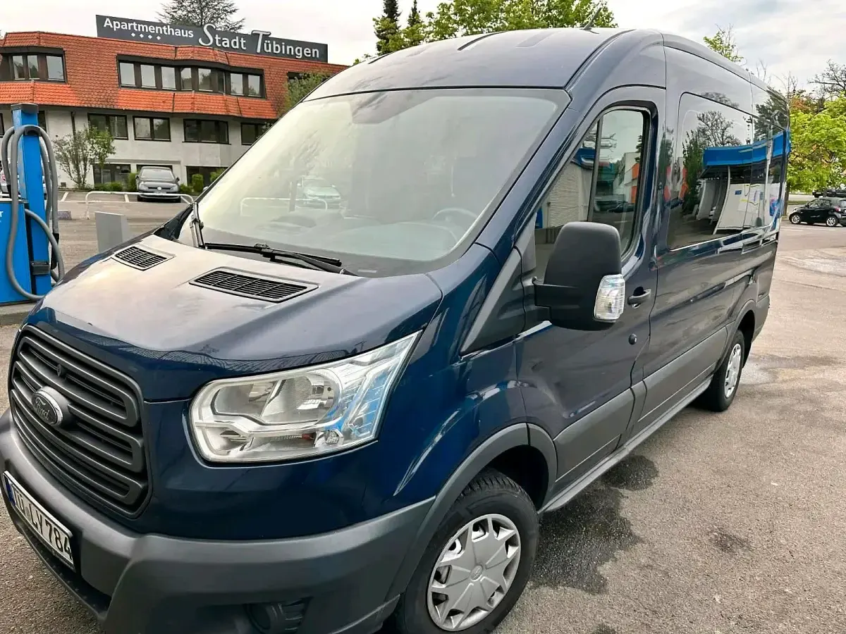 Gebraucht Ford Transit 101 PS (74 kW) 2015 Blau Van / Kleinbus