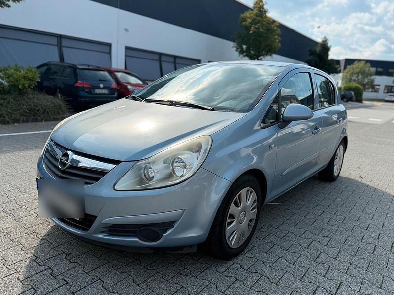 Blau Gebraucht 2007 Opel Corsa Limousine | 970 € (Superpreis) - Bild 1/4