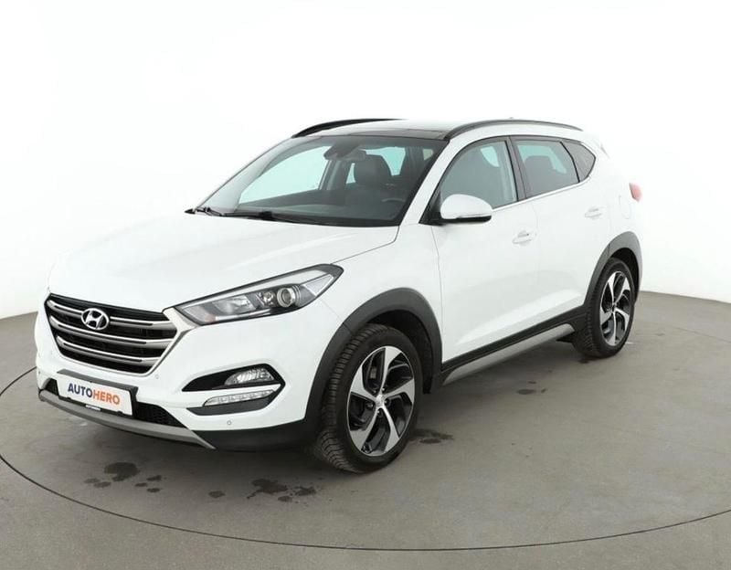 Gebraucht Hyundai Tucson 177 PS (130 kW) 2017 Weiß SUV