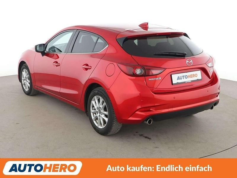 Gebraucht Mazda 3 Exclusive-Line 165 PS (121 kW) 2018 Rot Limousine