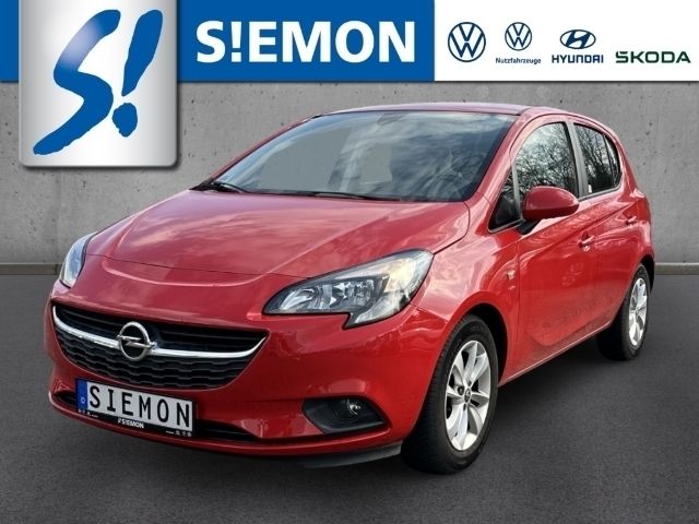 Gebraucht Opel Corsa drive 90 PS (66 kW) 2016 Rot Kleinwagen