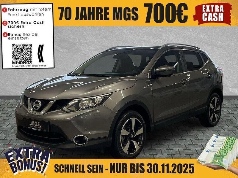 Gun metallic Gebraucht 2016 Nissan Qashqai N-Connecta SUV | 11.990 € (Guter Preis) - Bild 1/4
