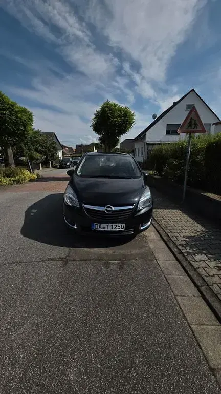 Gebraucht Opel Meriva drive 140 PS (102 kW) 2014 Schwarz Van / Kleinbus