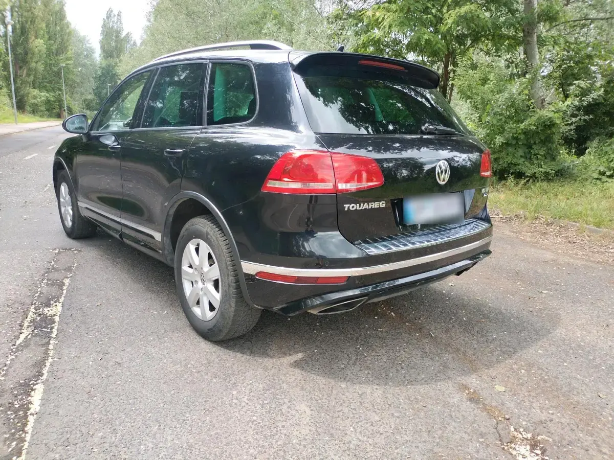 Gebraucht VW Touareg R-line 262 PS (192 kW) 2015 Schwarz SUV