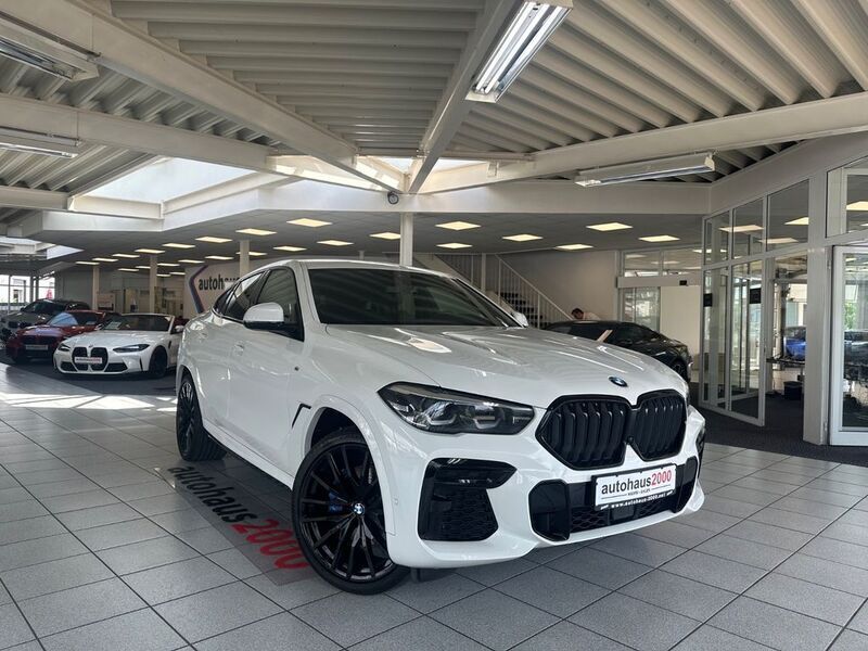 Alpinweiss iii Gebraucht 2022 BMW X6 M Sport SUV | 58.950 € (Guter Preis) - Bild 1/4