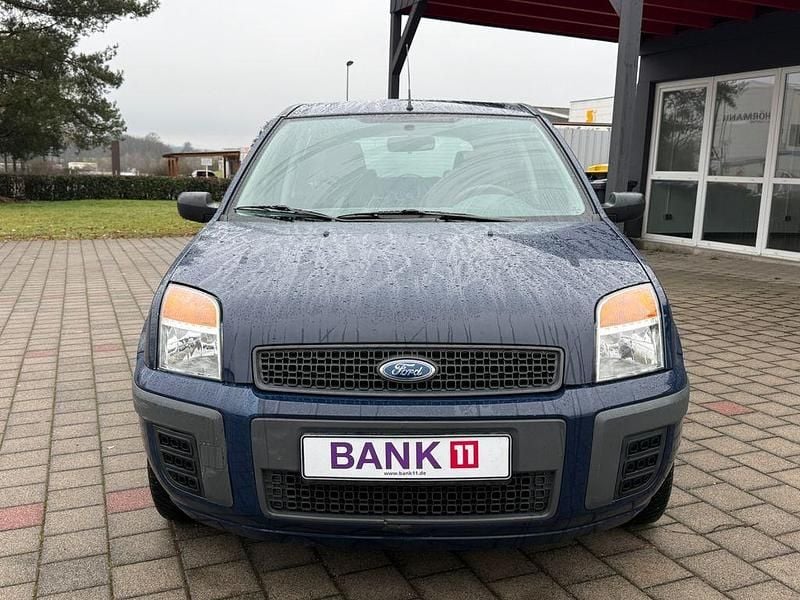 Gebraucht Ford Fusion Style 75 PS (55 kW) 2009 Blau Kleinwagen