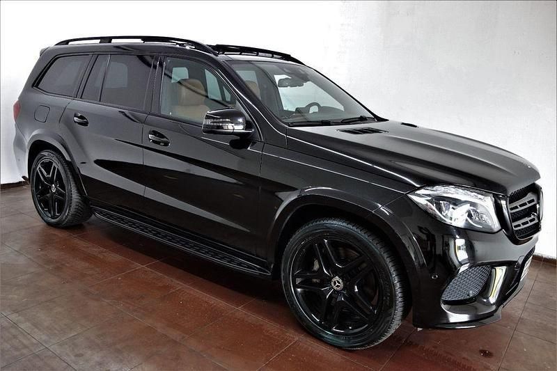 Obsidianschwarz metalliclack Gebraucht 2017 Mercedes GLS350 AMG SUV | 34.500 € (Fairer Preis) - Bild 1/4