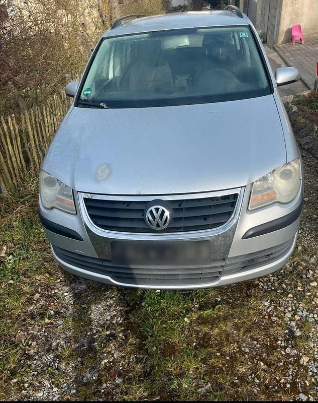 Gebraucht VW Touran 105 PS (77 kW) 2007 Silber Van / Kleinbus