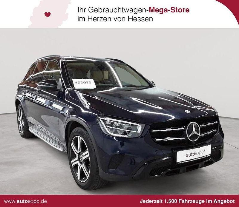 Cavansitblau metallic Gebraucht 2022 Mercedes GLC220 SUV | 29.989 € (Superpreis) - Bild 1/4