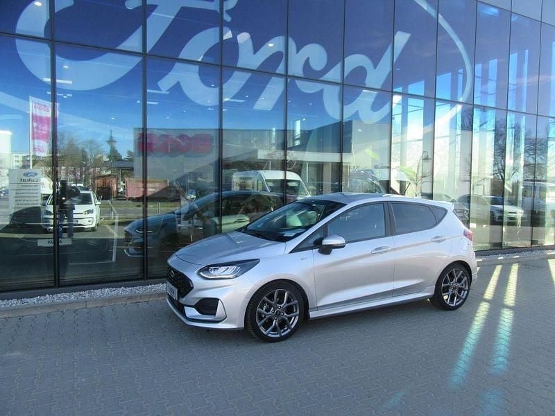 Gebraucht Ford Fiesta ST-Line X 125 PS (91 kW) 2023 Silber Kleinwagen